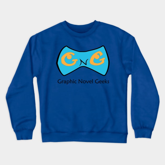 Graphic Novel Geeks Crewneck Sweatshirt by Goblyn's Comics